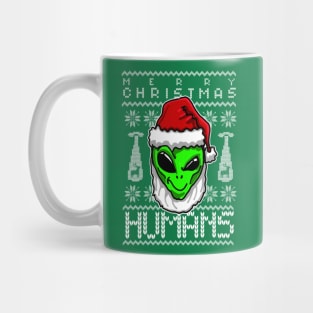 Alien Ugly Christmas Holiday Season Mug